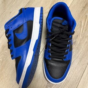 Nike Blue and Black Men's Shoes